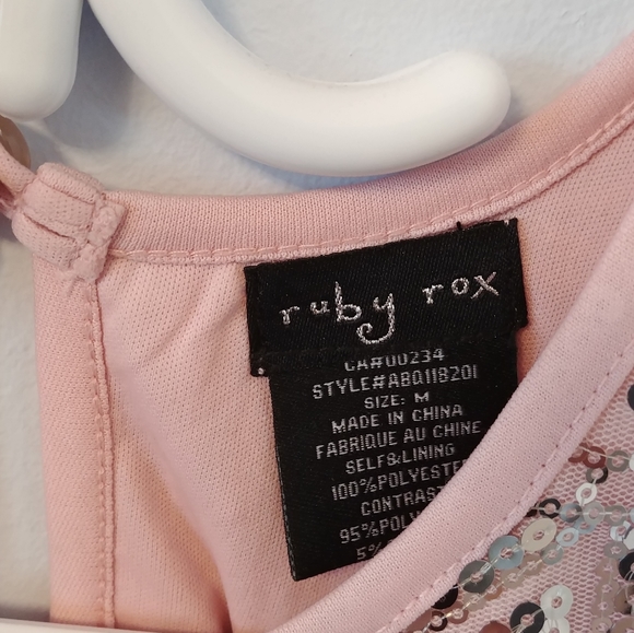 Girls sequin high-low dress - Picture 3 of 6